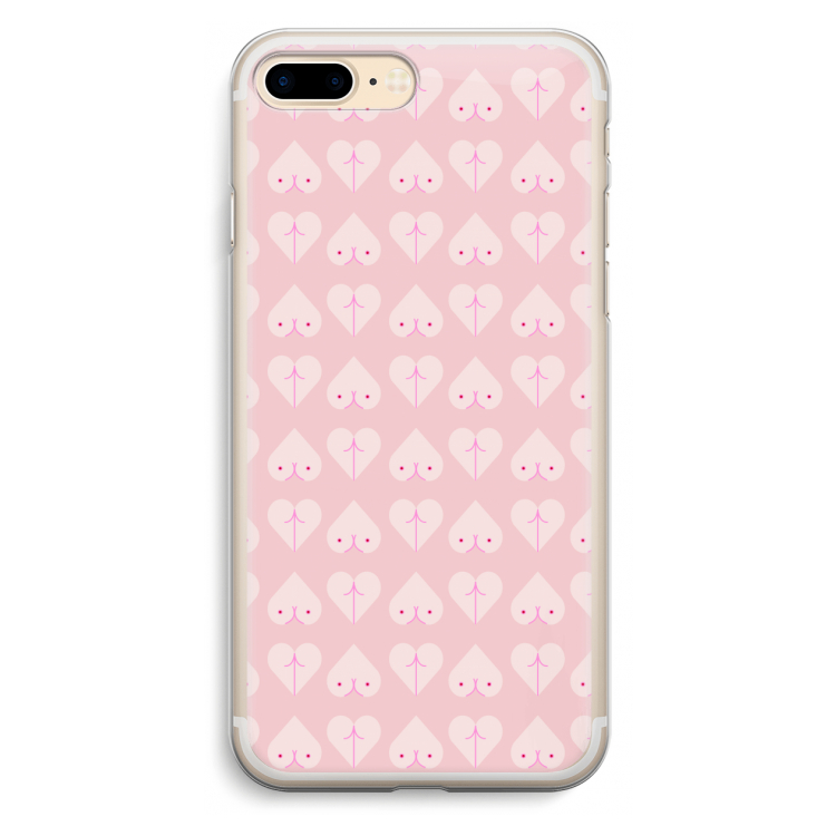 Ass 'n Titties: iPhone 7 Plus Transparant Hoesje