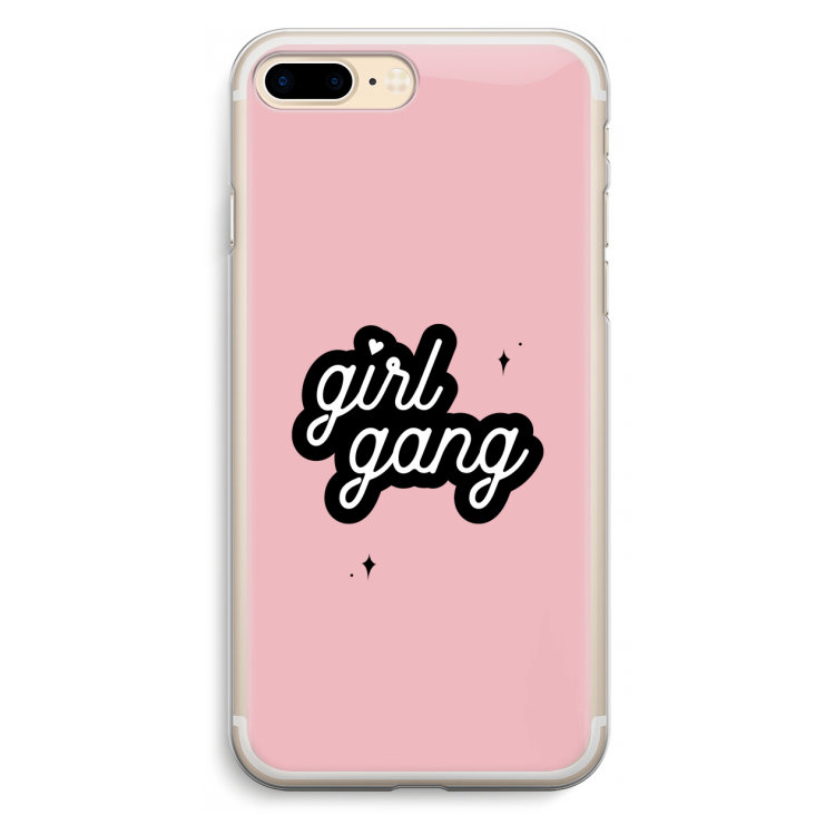 Girl Gang: iPhone 7 Plus Transparant Hoesje