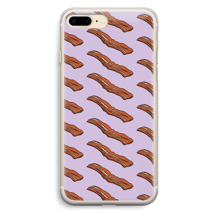 Bacon to my eggs #2: iPhone 7 Plus Transparant Hoesje
