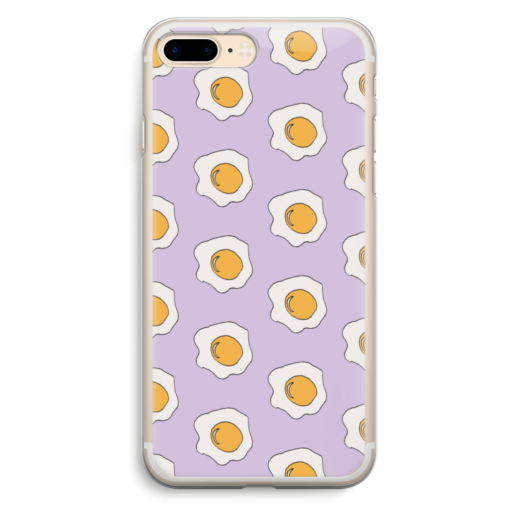 Bacon to my eggs #1: iPhone 7 Plus Transparant Hoesje