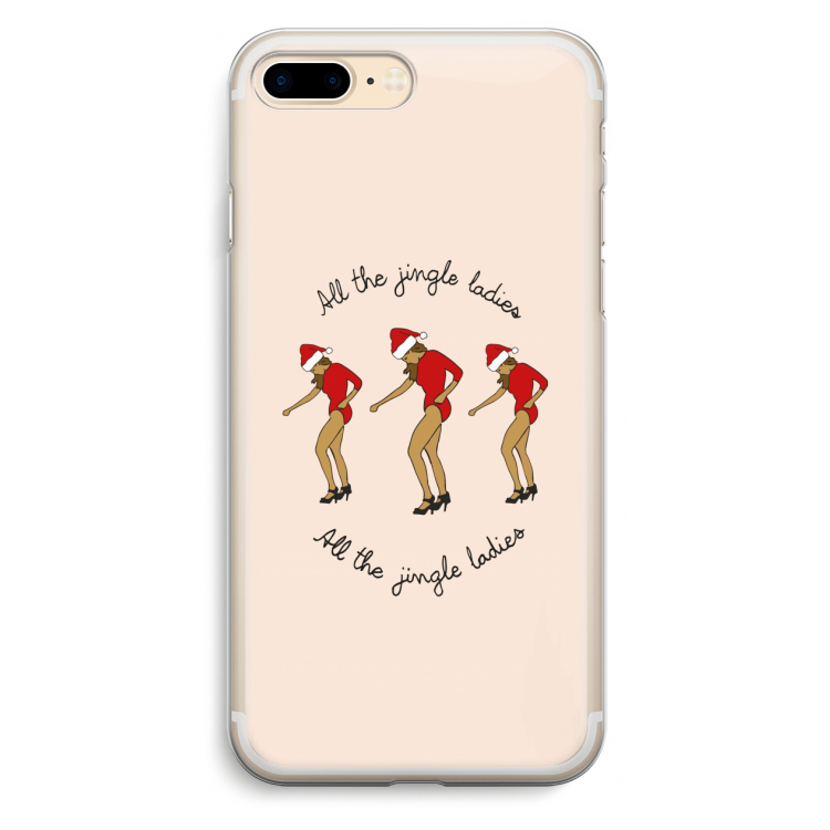Jingle Ladies: iPhone 7 Plus Transparant Hoesje