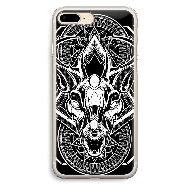 Oh Deer: iPhone 7 Plus Transparant Hoesje