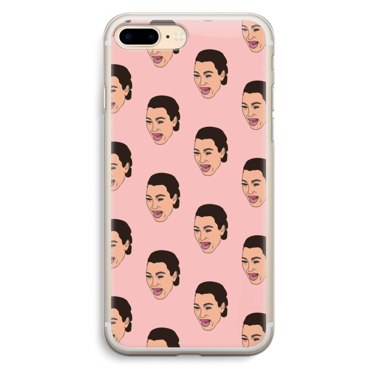 Ugly Cry Call: iPhone 7 Plus Transparant Hoesje