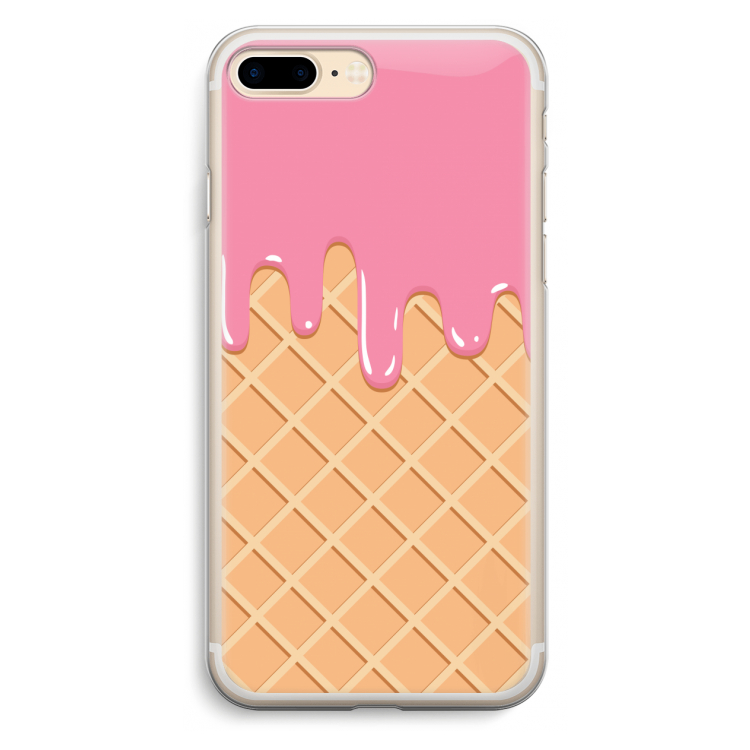 Ice cream: iPhone 7 Plus Transparant Hoesje