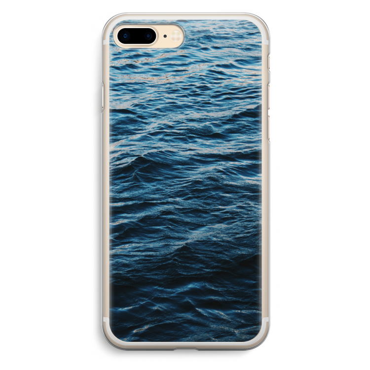 Oceaan: iPhone 7 Plus Transparant Hoesje