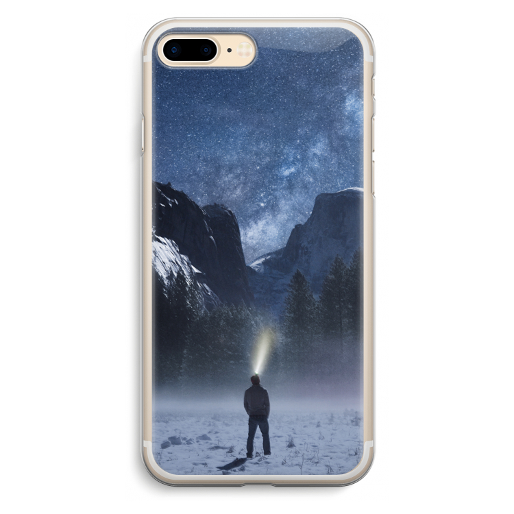 Wanderlust: iPhone 7 Plus Transparant Hoesje