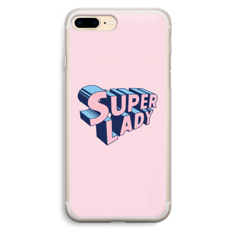 Superlady: iPhone 7 Plus Transparant Hoesje