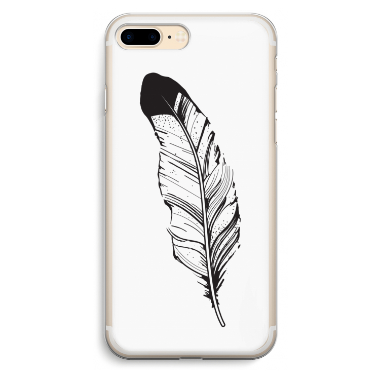 Pluim: iPhone 7 Plus Transparant Hoesje