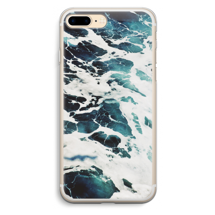 Golven: iPhone 7 Plus Transparant Hoesje