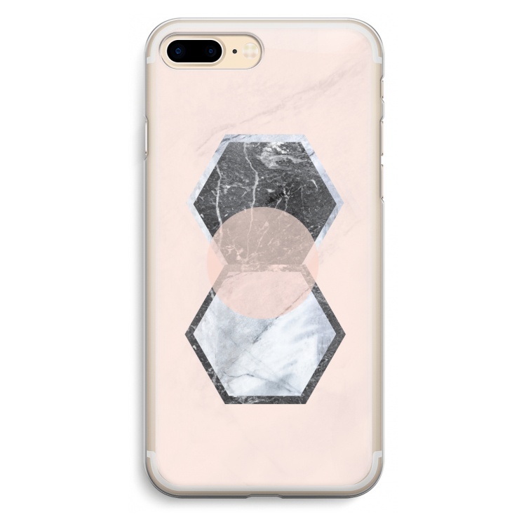 Creatieve toets: iPhone 7 Plus Transparant Hoesje