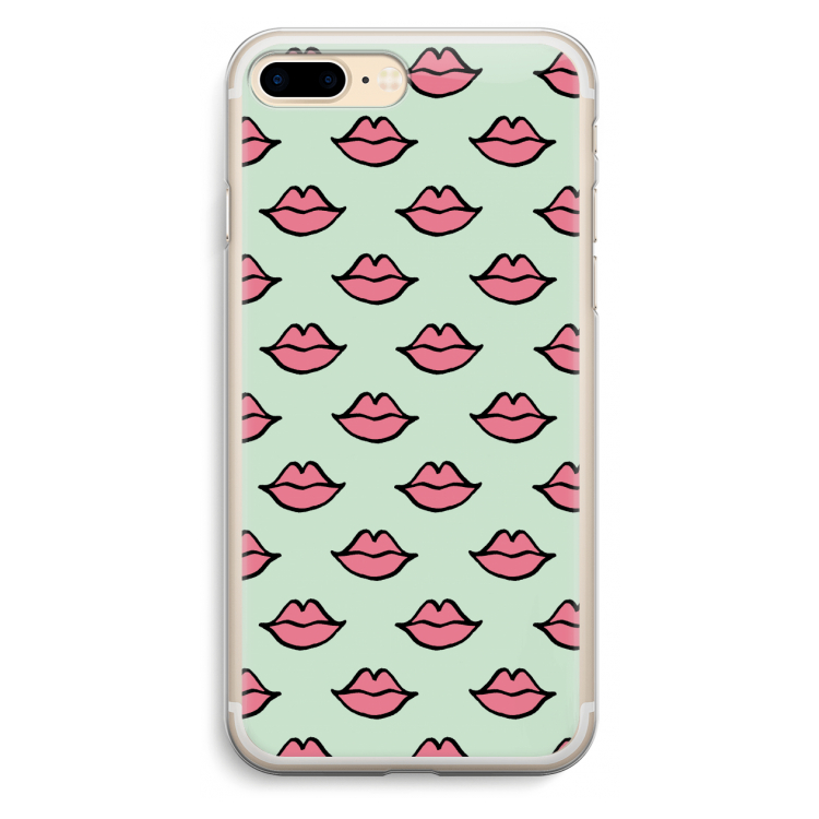 Lipjes: iPhone 7 Plus Transparant Hoesje