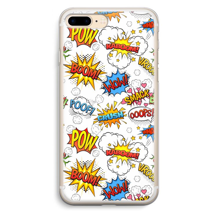 Pow Smack: iPhone 7 Plus Transparant Hoesje