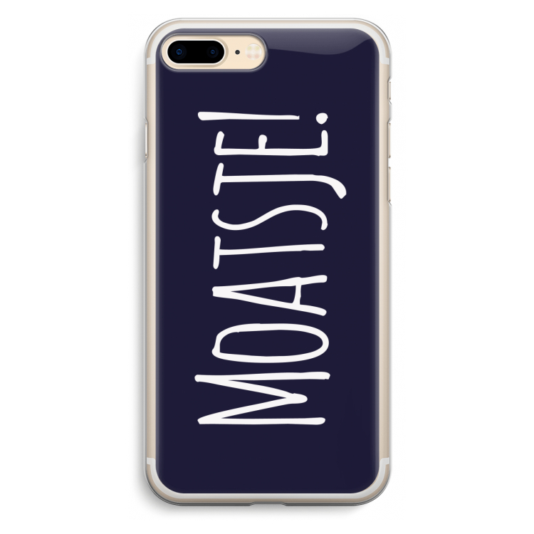 Moatsje!: iPhone 7 Plus Transparant Hoesje