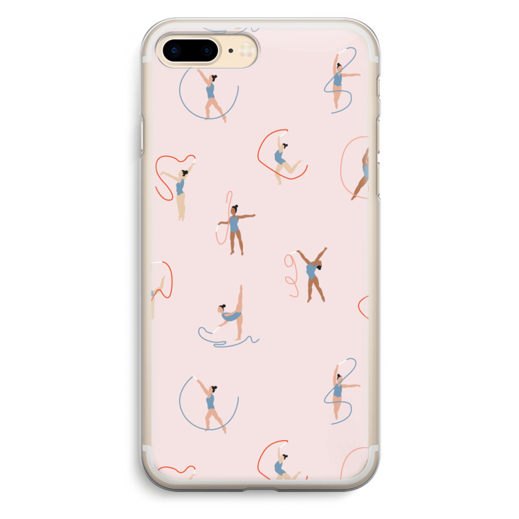 Dancing #3: iPhone 7 Plus Transparant Hoesje