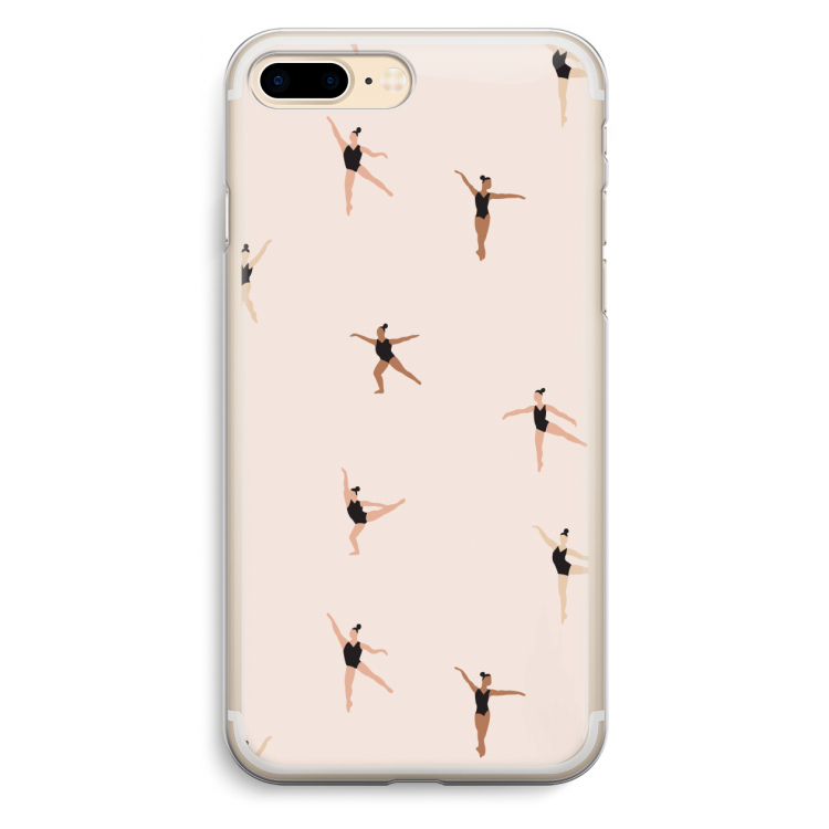Dancing #1: iPhone 7 Plus Transparant Hoesje
