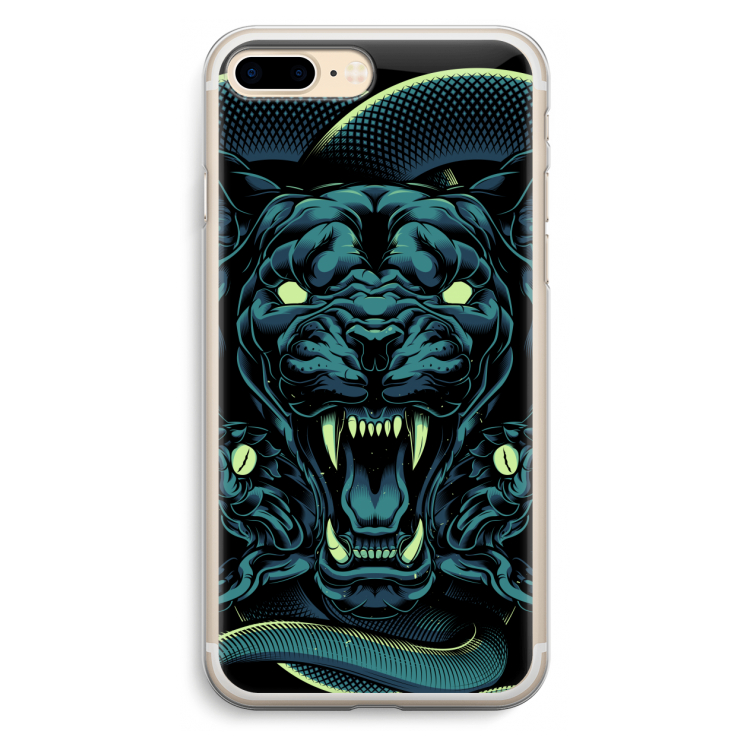 Cougar and Vipers: iPhone 7 Plus Transparant Hoesje