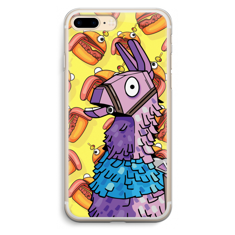 Loot Burger: iPhone 7 Plus Transparant Hoesje