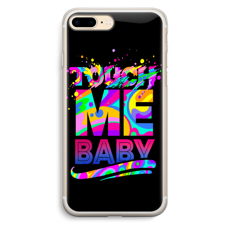 Touch Me: iPhone 7 Plus Transparant Hoesje