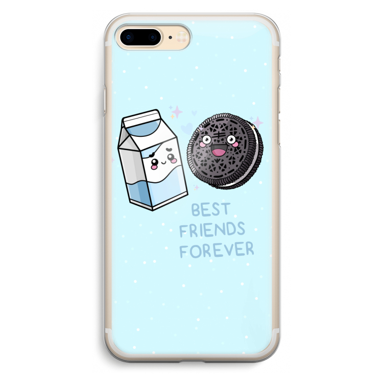 Best Friend Forever: iPhone 7 Plus Transparant Hoesje