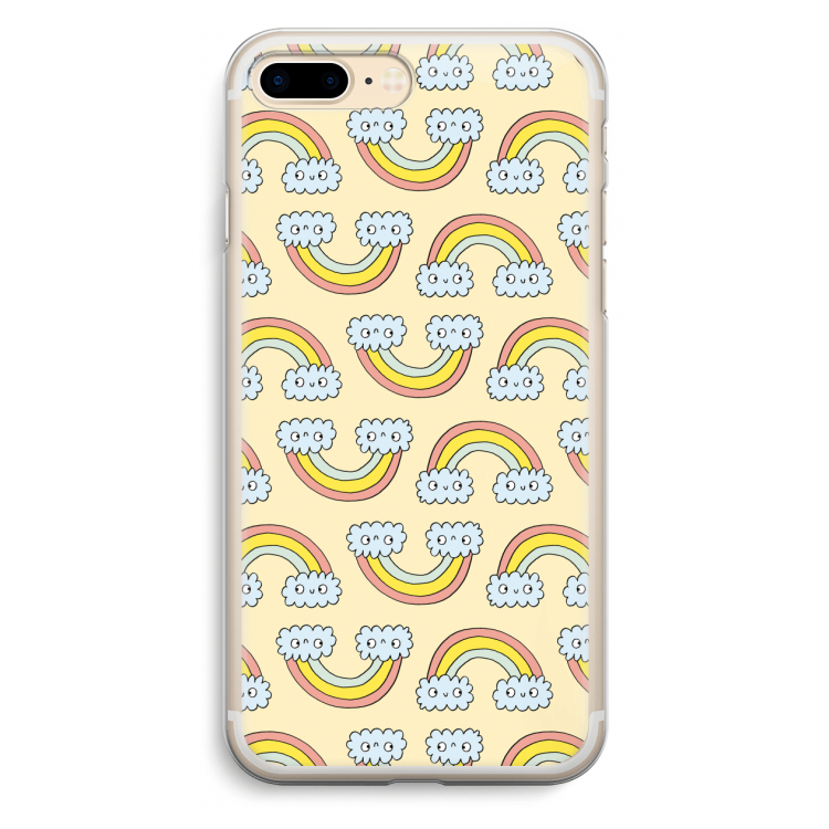 Regenboog: iPhone 7 Plus Transparant Hoesje