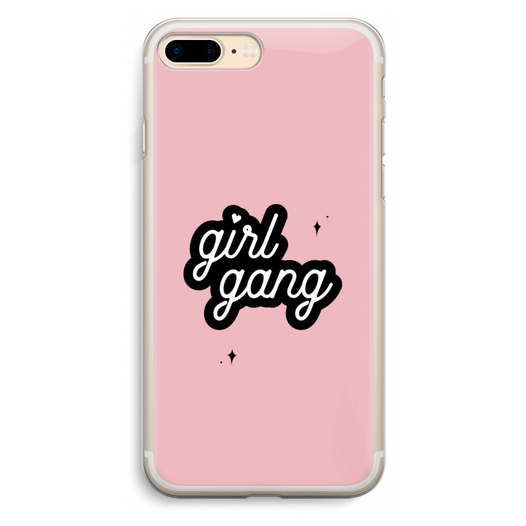 Girl Gang: iPhone 7 Plus Transparant Hoesje
