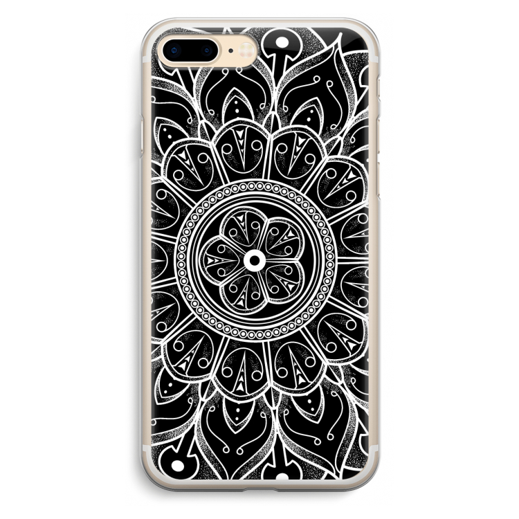 Roses Are Red: iPhone 7 Plus Transparant Hoesje