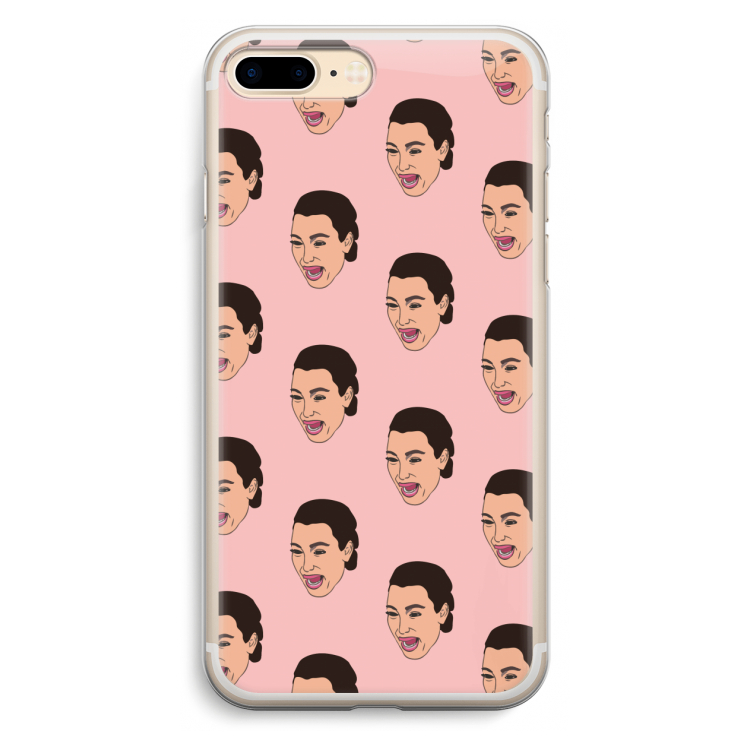 Ugly Cry Call: iPhone 7 Plus Transparant Hoesje