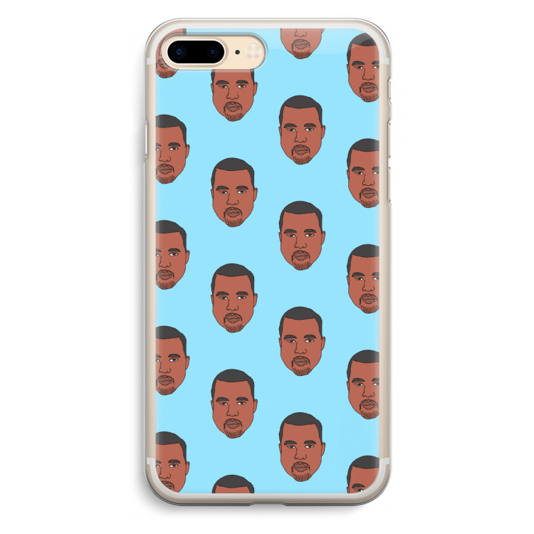 Kanye Call Me?: iPhone 7 Plus Transparant Hoesje