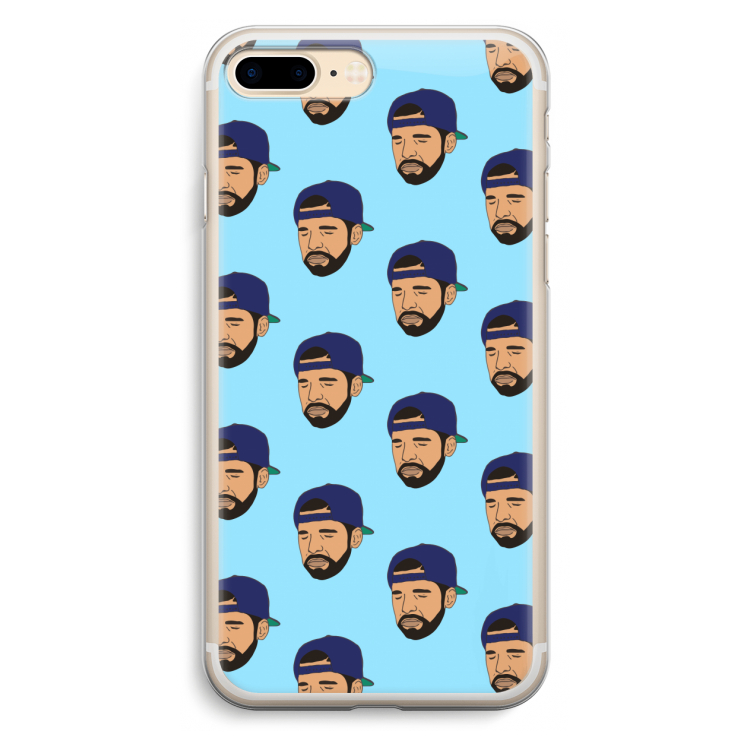 Drake Away: iPhone 7 Plus Transparant Hoesje
