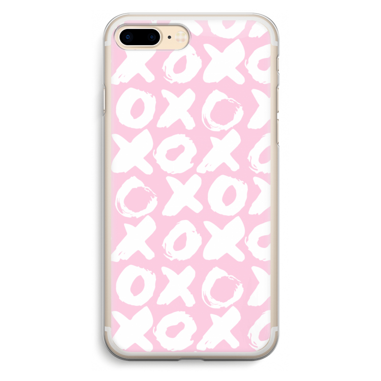 XOXO: iPhone 7 Plus Transparant Hoesje