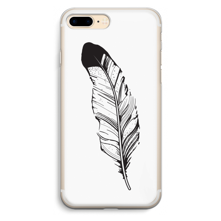 Pluim: iPhone 7 Plus Transparant Hoesje