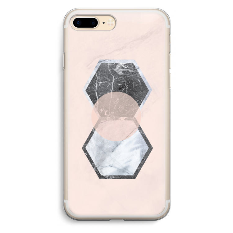 Creatieve toets: iPhone 7 Plus Transparant Hoesje