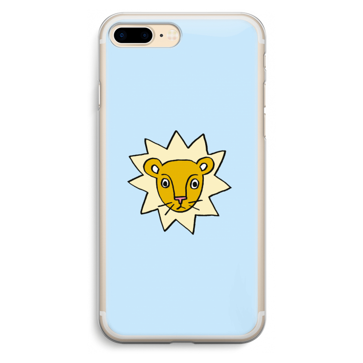 Kleine leeuw: iPhone 7 Plus Transparant Hoesje