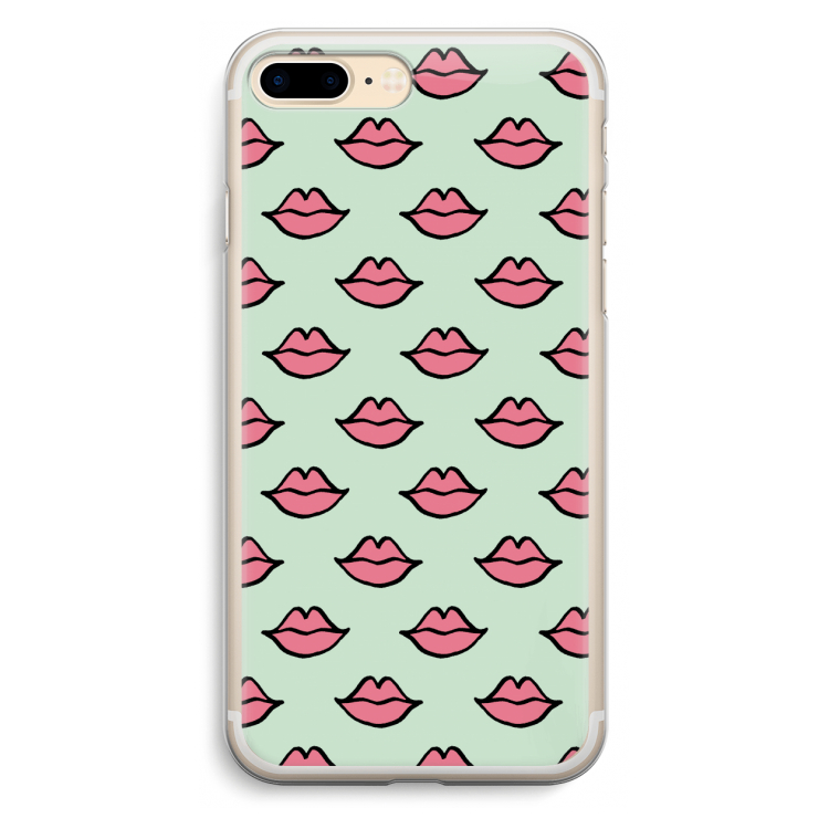 Lipjes: iPhone 7 Plus Transparant Hoesje