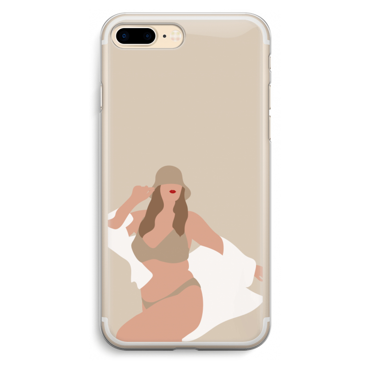 One of a kind: iPhone 7 Plus Transparant Hoesje