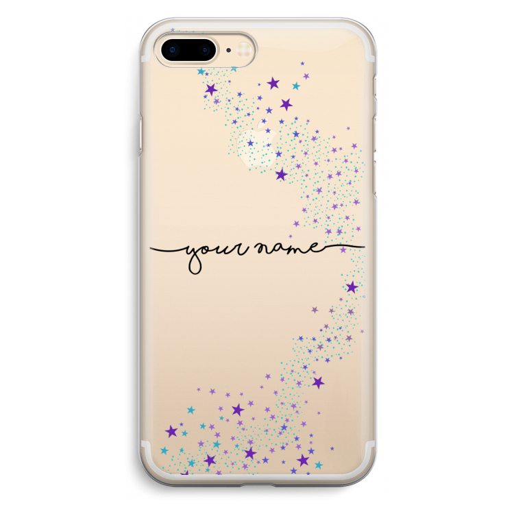 Sterren: iPhone 7 Plus Transparant Hoesje
