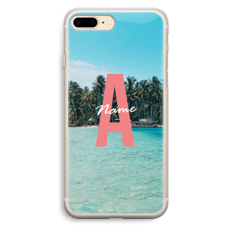 Pacific Dream: iPhone 7 Plus Transparant Hoesje