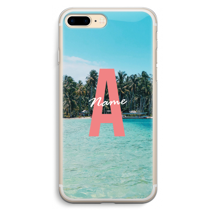 Pacific Dream: iPhone 7 Plus Transparant Hoesje