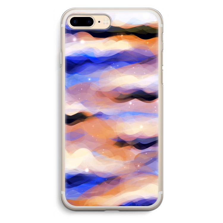 Donkere Wolken: iPhone 7 Plus Transparant Hoesje