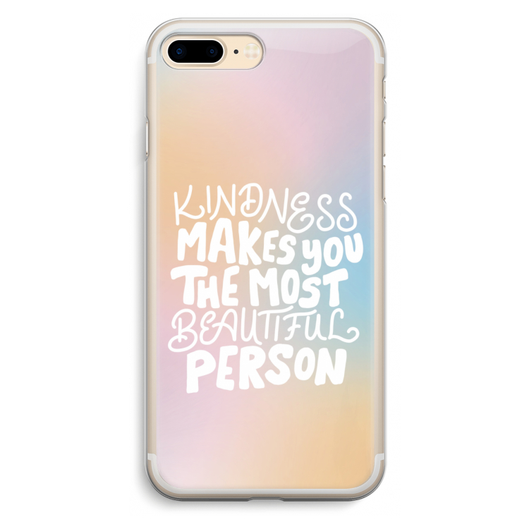 The prettiest: iPhone 7 Plus Transparant Hoesje