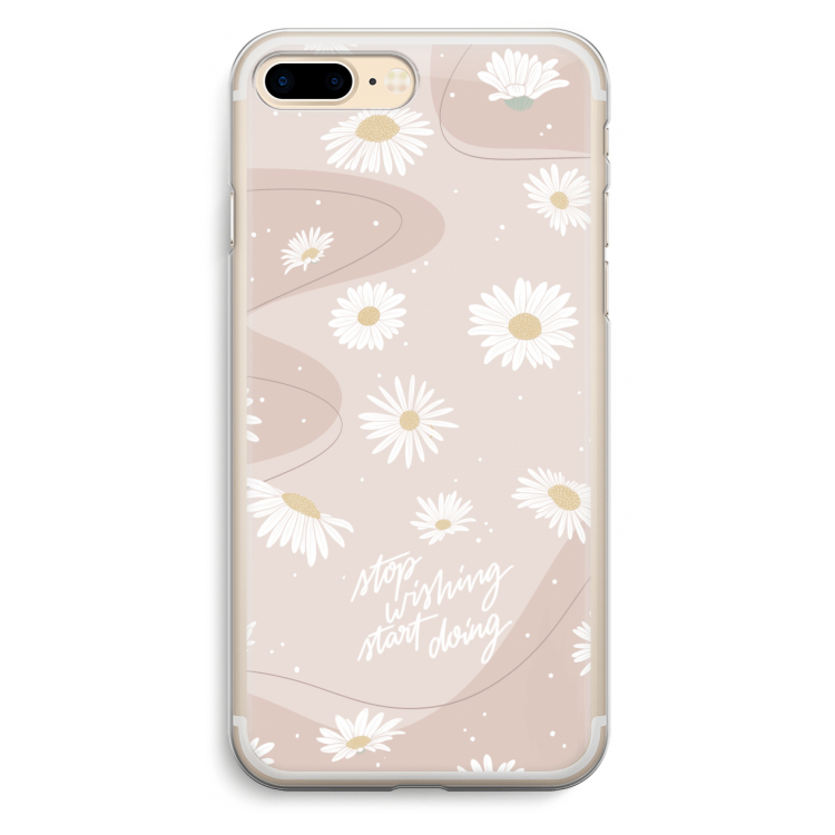 Daydreaming becomes reality: iPhone 7 Plus Transparant Hoesje