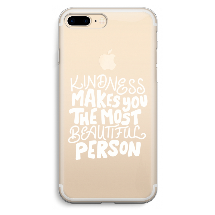 The prettiest: iPhone 7 Plus Transparant Hoesje