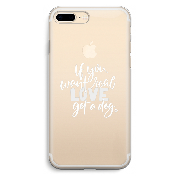 Partner in crime: iPhone 7 Plus Transparant Hoesje