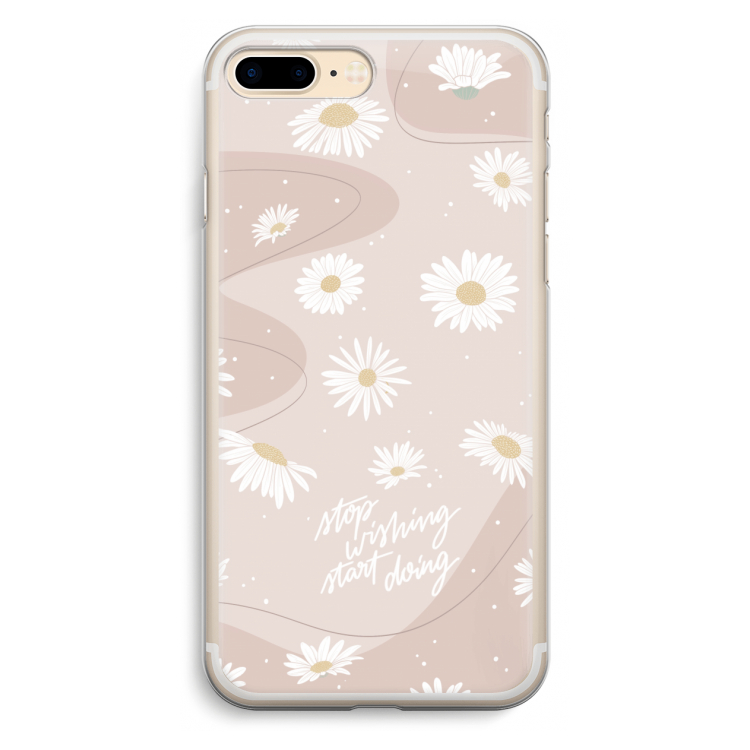 Daydreaming becomes reality: iPhone 7 Plus Transparant Hoesje