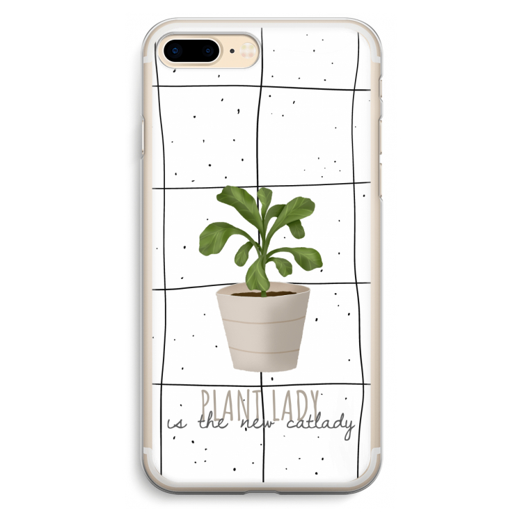 Kamerplant op vensterruit: iPhone 7 Plus Transparant Hoesje