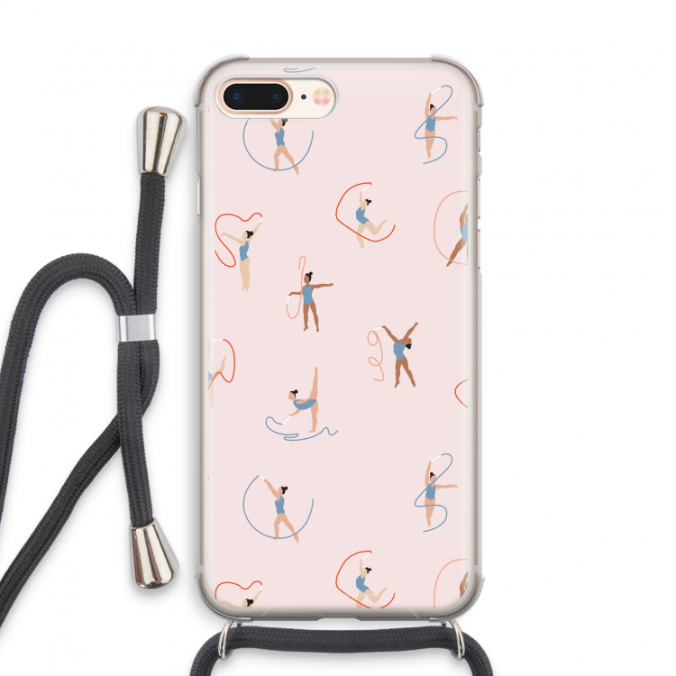Dancing #3: iPhone 7 PLUS Transparant Hoesje met koord