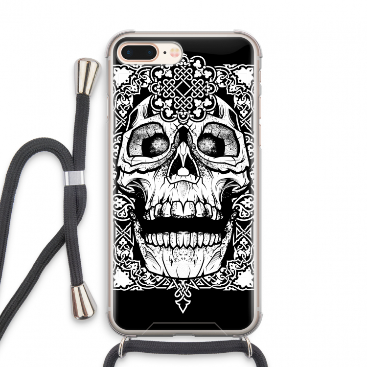 Seek & Destroy: iPhone 7 PLUS Transparant Hoesje met koord