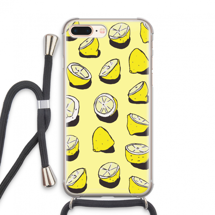 When Life Gives You Lemons...: iPhone 7 PLUS Transparant Hoesje met koord