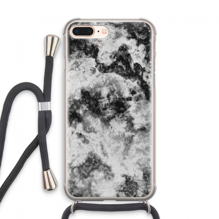 Onweer: iPhone 7 PLUS Transparant Hoesje met koord