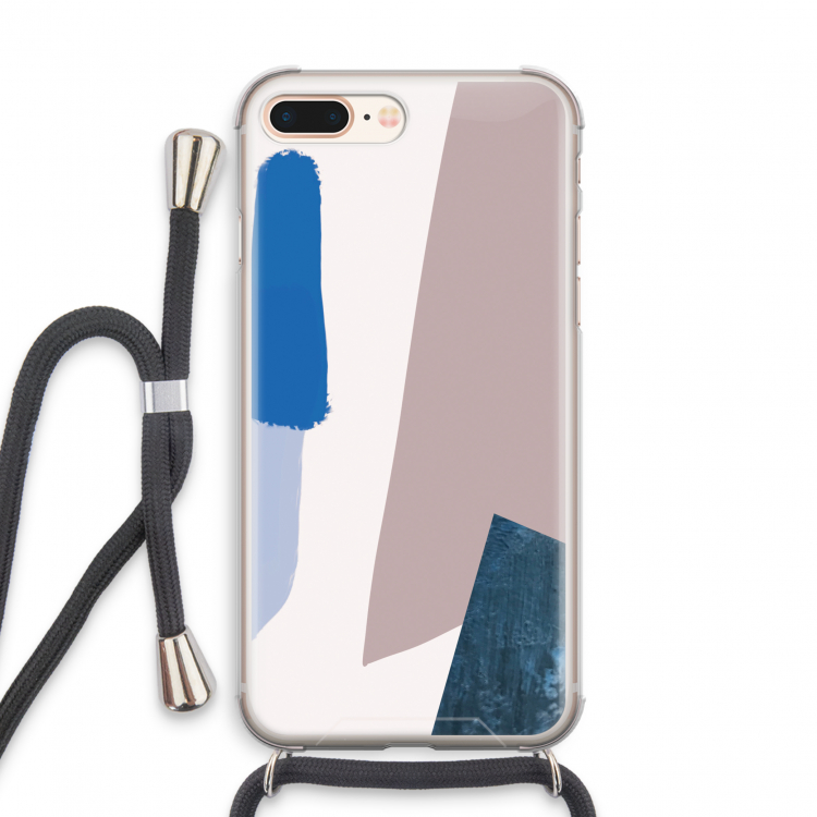 Lapis: iPhone 7 PLUS Transparant Hoesje met koord
